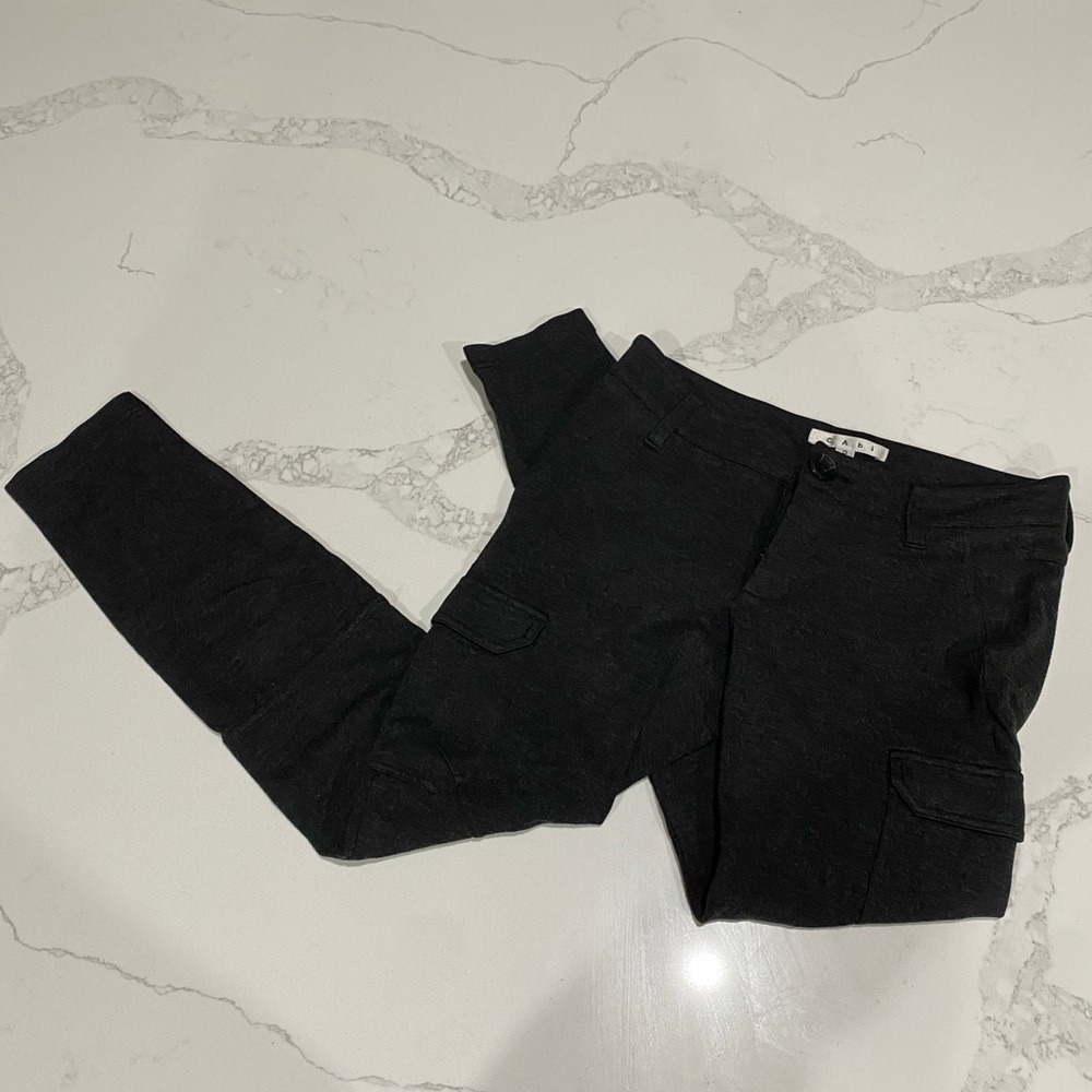 CAbi bitter sweet cargo pants/trousers. Womens size 0